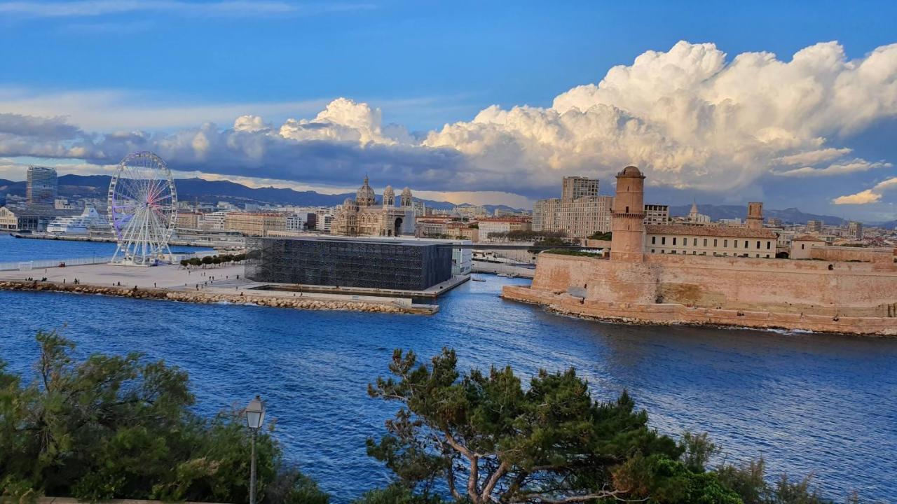 Апартаменты Escale Marseillaise, Grand T2 Calme, Pres Du Vieux Port Pour 2 A 4 Personnes, Nettoyage Rigoureux Марсель Экстерьер фото