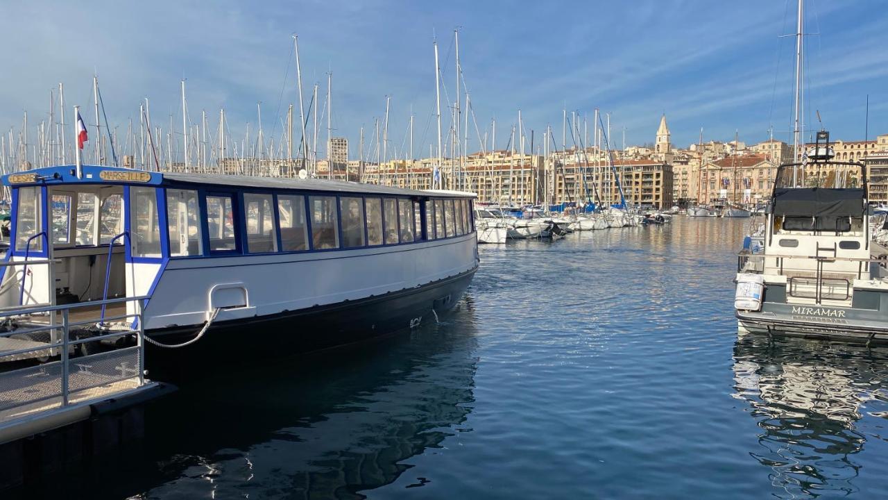 Апартаменты Escale Marseillaise, Grand T2 Calme, Pres Du Vieux Port Pour 2 A 4 Personnes, Nettoyage Rigoureux Марсель Экстерьер фото