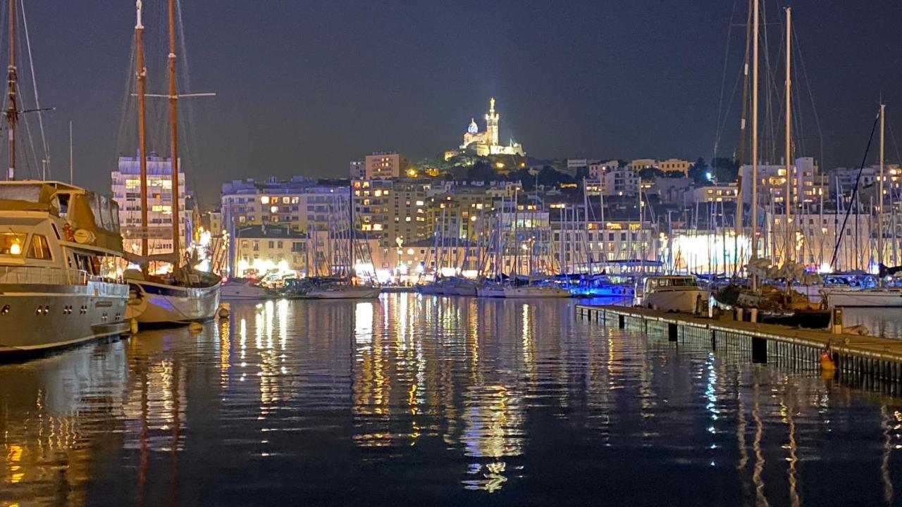 Апартаменты Escale Marseillaise, Grand T2 Calme, Pres Du Vieux Port Pour 2 A 4 Personnes, Nettoyage Rigoureux Марсель Экстерьер фото