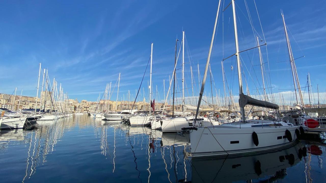 Апартаменты Escale Marseillaise, Grand T2 Calme, Pres Du Vieux Port Pour 2 A 4 Personnes, Nettoyage Rigoureux Марсель Экстерьер фото